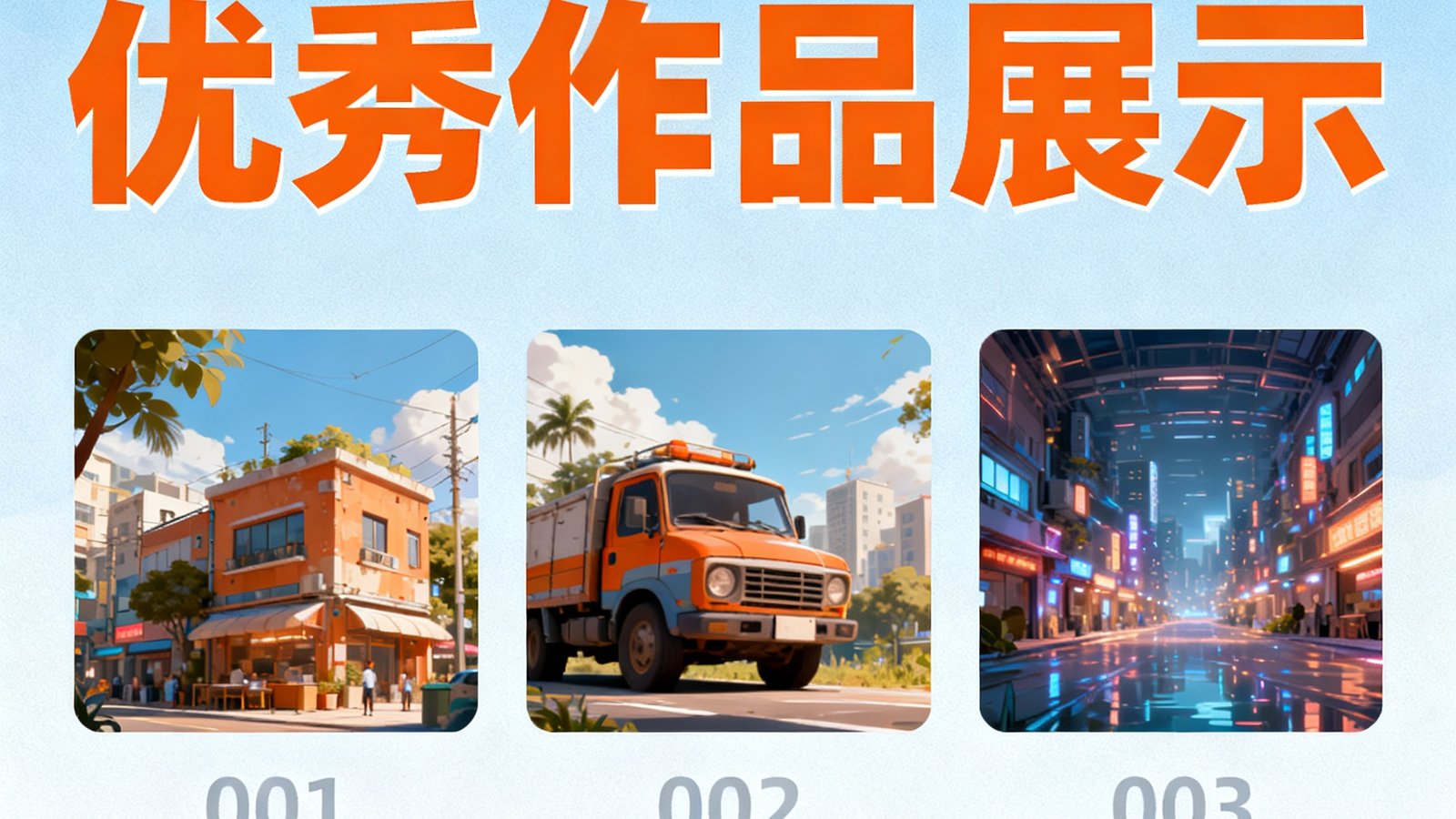 社区截图大赛活动海报，优秀作品展示